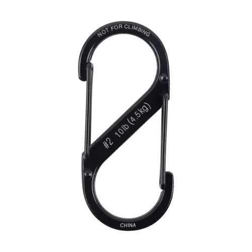 Nite Ize S karabiner (max 4,5kg), fekete (SB2-03-01)