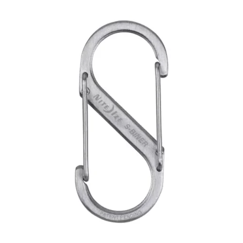 Nite Ize S karabiner #2 (max 4,5kg), fémszínű (SB2-03-11)