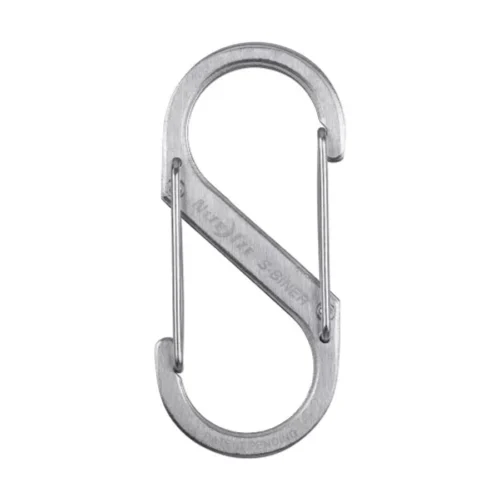 Nite Ize S karabiner #3 (max 11kg), fémszínű (SB3-03-11)