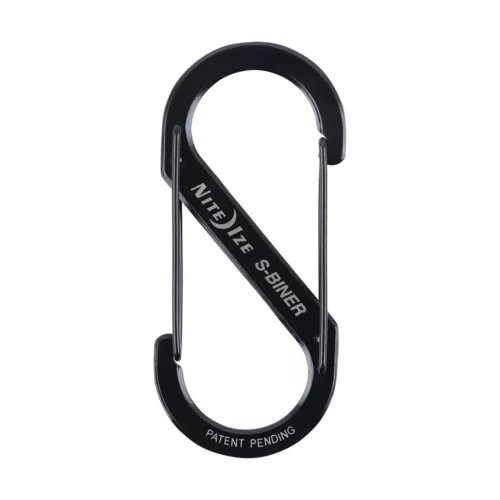 Nite Ize S karabiner #5 ( max 45kg), fekete (SB5-03-01_NI408)